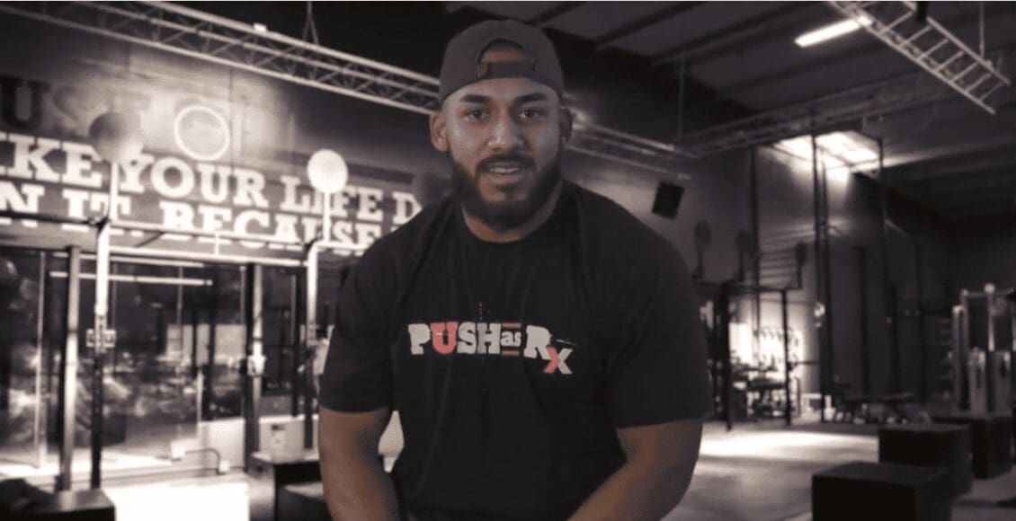 Ethan Padilla push as rx trainer