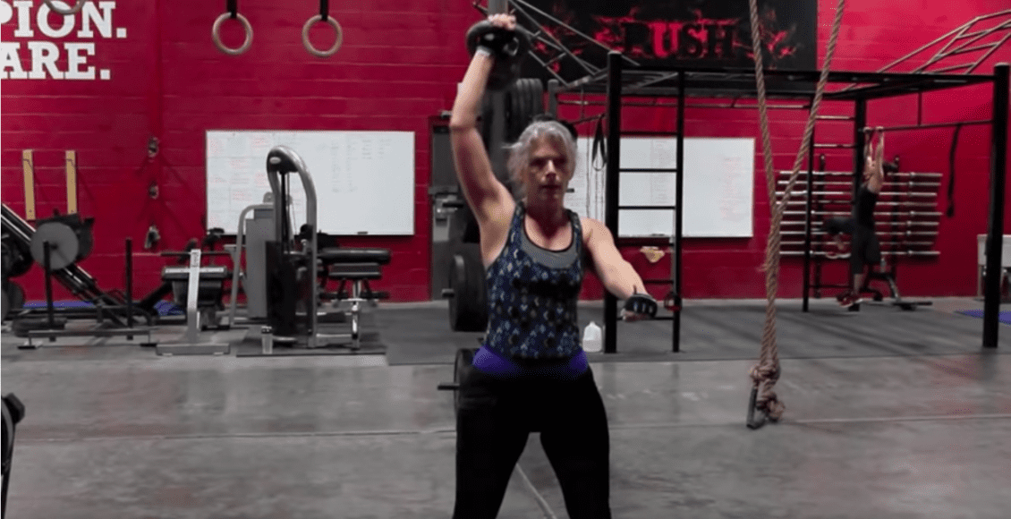 Push as Rx kettlebell training
