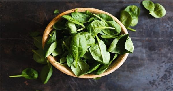 blog picture of bowl of spinach