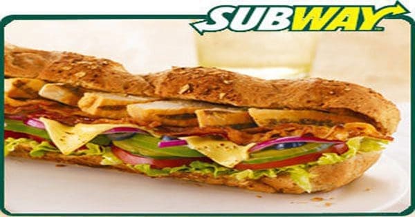 blog picture of subway sandwich