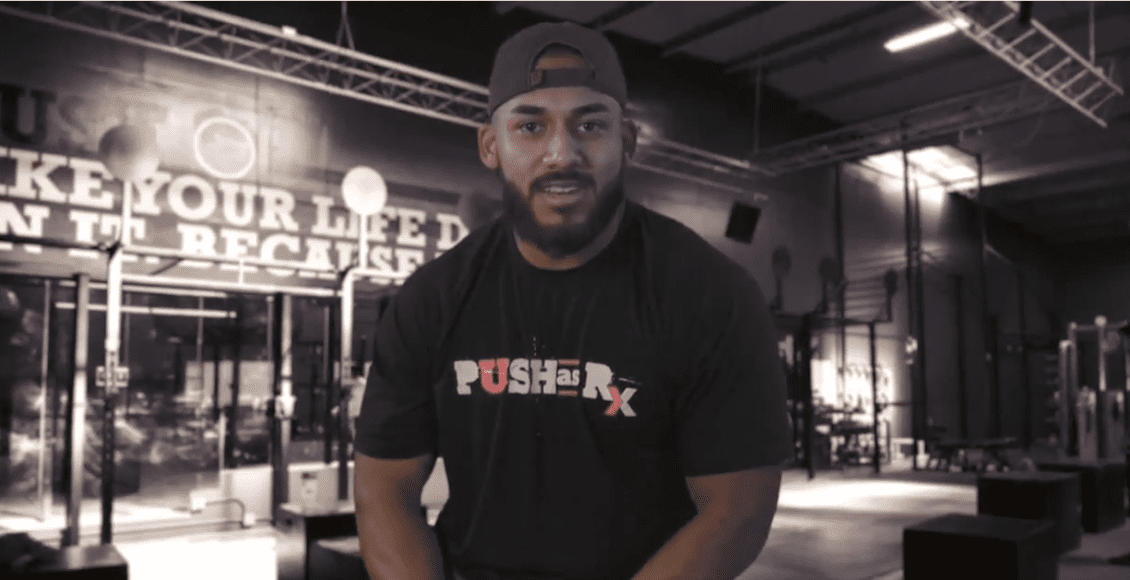 Ethan Padilla push as rx trainer