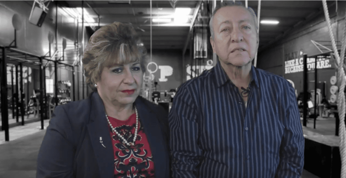 mr. and mrs. dominguez talk at pushasrx