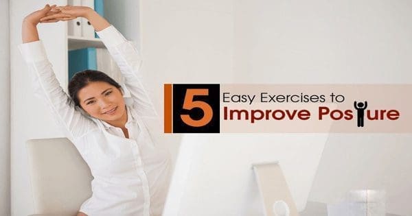 Asian lady stretching out for better posture
