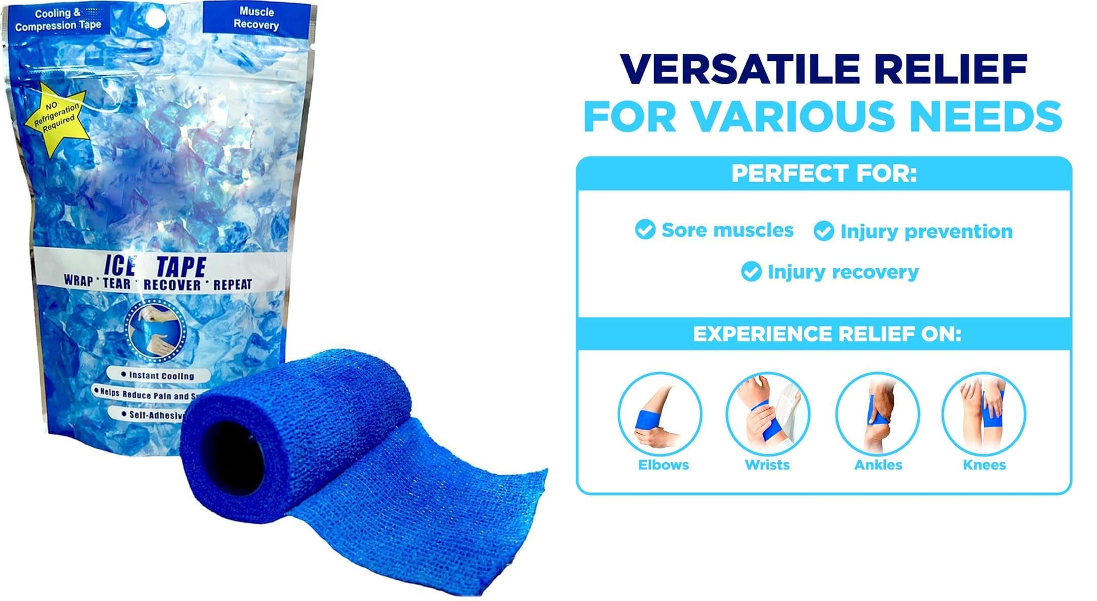 How to Reduce Swelling and Inflammation with Ice Tape 